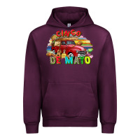 Mauve Wine Cinco de mayo truck Urban Hoodie - FaDigitalArtStudio