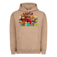 Pigment Burro Cinco de mayo truck Urban Hoodie - FaDigitalArtStudio