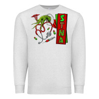 Oatmeal Heather Christmas Character Premium Sweatshirt - NancyCooperArtShop