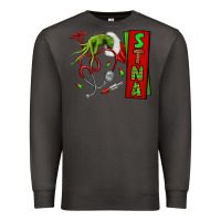 Smoke Christmas Character Premium Sweatshirt - NancyCooperArtShop