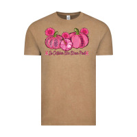 Vintage Coffee in october we wear pink pumpkins Vintage Tee - AdoDesignShop