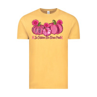 Vintage Mustard in october we wear pink pumpkins Vintage Tee - AdoDesignShop