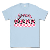 Dusty Blue soccer mama Classic Tee - MaliasSmallBusiness