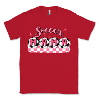 Red soccer mama Classic Tee - MaliasSmallBusiness