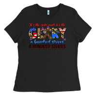 Black it's the guts and it's the glory a hundred stripes Ladies Tee - Zillion Design Studio