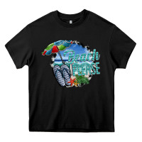 Black beach please Heavy Core Tee - SublimationCraftShop
