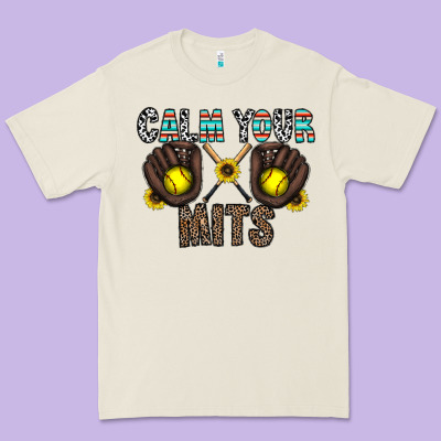 Calm Your Mits Premium Tee Designed By Cowhidedigitalart