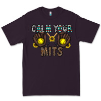 Plum calm your mits Premium Tee - CowhideDigitalArt