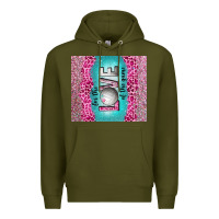Army Green for the love of the game with volleyball tumbler tbs Premium Hoodie - TumblerDesignByShophia