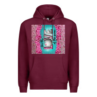 Burgundy for the love of the game with volleyball tumbler tbs Premium Hoodie - TumblerDesignByShophia