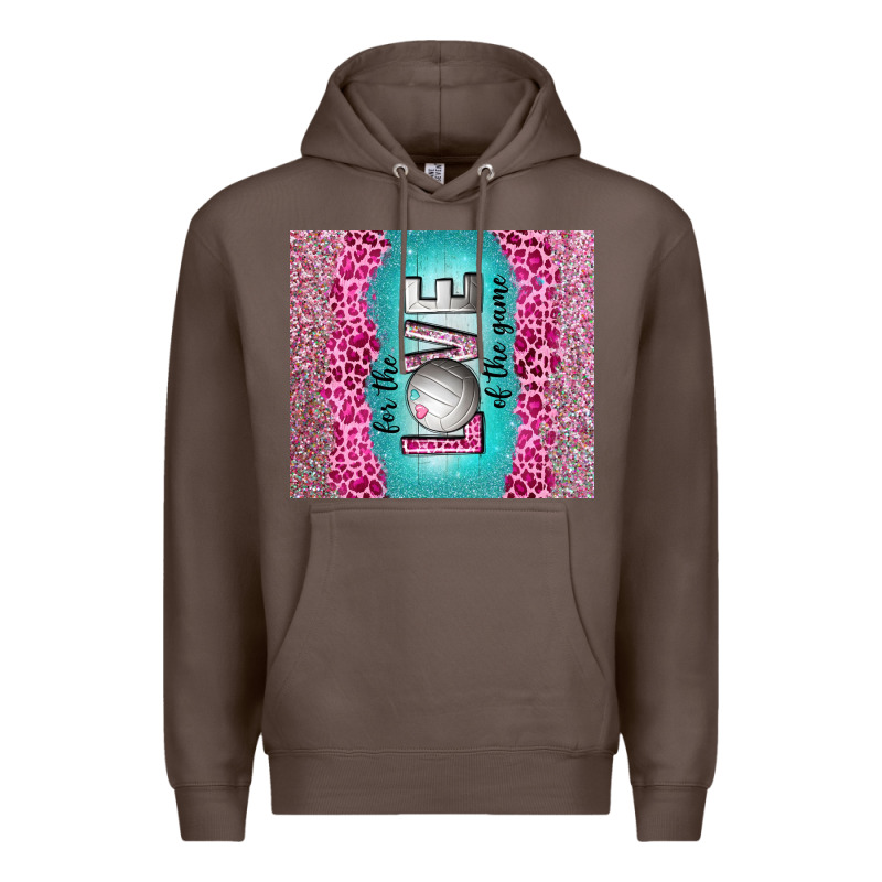 For The Love Of The Game With Volleyball Tumbler Tbs Premium Hoodie by TumblerDesignByShophia | Teevron