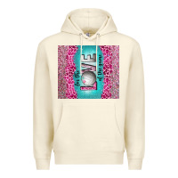 Sandshell for the love of the game with volleyball tumbler tbs Premium Hoodie - TumblerDesignByShophia