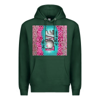Sports Green for the love of the game with volleyball tumbler tbs Premium Hoodie - TumblerDesignByShophia