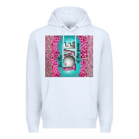 White for the love of the game with volleyball tumbler tbs Premium Hoodie - TumblerDesignByShophia