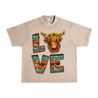 French Oak love highland cow Urban Heavy Tee - Jasminsmagicworld