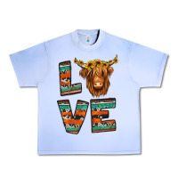 Grape Ice love highland cow Urban Heavy Tee - Jasminsmagicworld