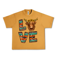 Peanut Butter love highland cow Urban Heavy Tee - Jasminsmagicworld