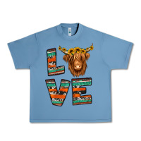 Love Highland Cow Urban Heavy Tee | Teevron