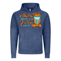 Vintage Denim Pumpkin spice and everything nice Vintage Hoodie - RanaPortraitStore