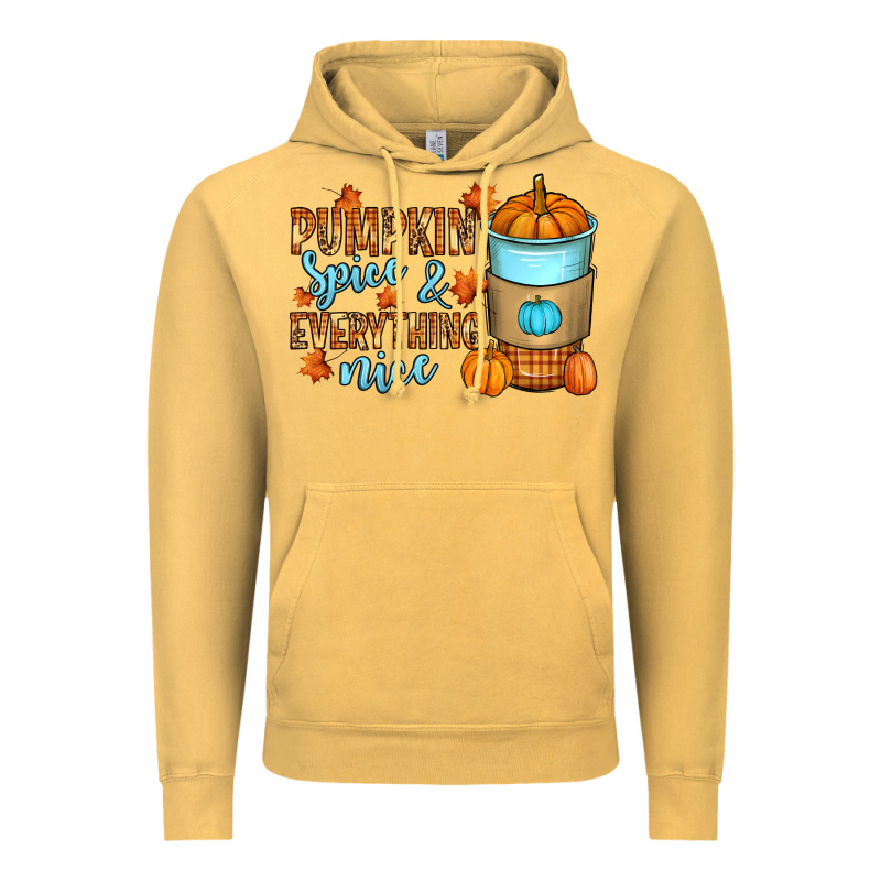 Pumpkin Spice And Everything Nice Vintage Hoodie by RanaPortraitStore | Teevron