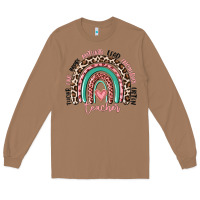 Toasted Coconut teacher rainbow Long Sleeve Tee - MaliasSmallBusiness