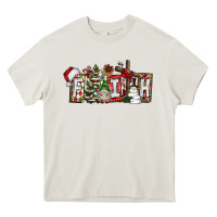Cream Faith Heavy Core Tee - CowhideDigitalArt