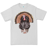 Dove Grey turkey Premium Tee - FaDigitalArtStudio