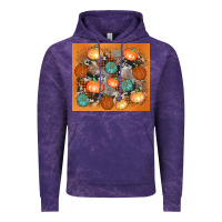 Cloud Purple cowhide pumpkin Vintage Hoodie - AdoDesignShop