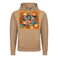 Vintage Coffee cowhide pumpkin Vintage Hoodie - AdoDesignShop