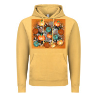Vintage Mustard cowhide pumpkin Vintage Hoodie - AdoDesignShop