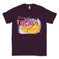 Plum hang in there Classic Tee - MaliasSmallBusiness