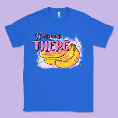 Hang In There Classic Tee Designed By Maliassmallbusiness