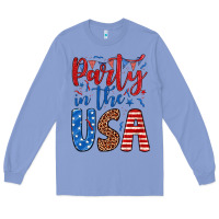 Colony Blue party in the usa Long Sleeve Tee - JahusDesignShop