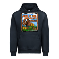 Navy western just a girl who loves horses Urban Hoodie - OliviaCreatesArt