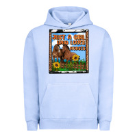 Pigment Grape Ice western just a girl who loves horses Urban Hoodie - OliviaCreatesArt