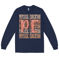 Navy physical education Long Sleeve Tee - MaliasSmallBusiness