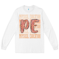 White physical education Long Sleeve Tee - MaliasSmallBusiness