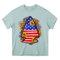 Arona American flag arrowhead Heavy Core Tee - Neo Western