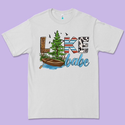 Lake Babe Premium Tee Designed By Hra Design Shop