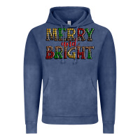 Vintage Denim merry and bright Vintage Hoodie - AdoDesignShop
