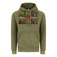 Vintage Olive merry and bright Vintage Hoodie - AdoDesignShop