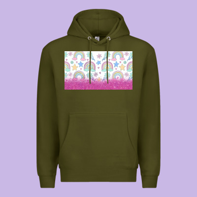 Doodle Doodle Rainbow Premium Hoodie Designed By Tumblerdesignbyshophia