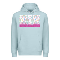 Blue Mist doodle doodle rainbow Premium Hoodie - TumblerDesignByShophia