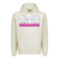 Oatmeal Heather doodle doodle rainbow Premium Hoodie - TumblerDesignByShophia