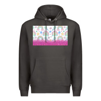 Smoke doodle doodle rainbow Premium Hoodie - TumblerDesignByShophia