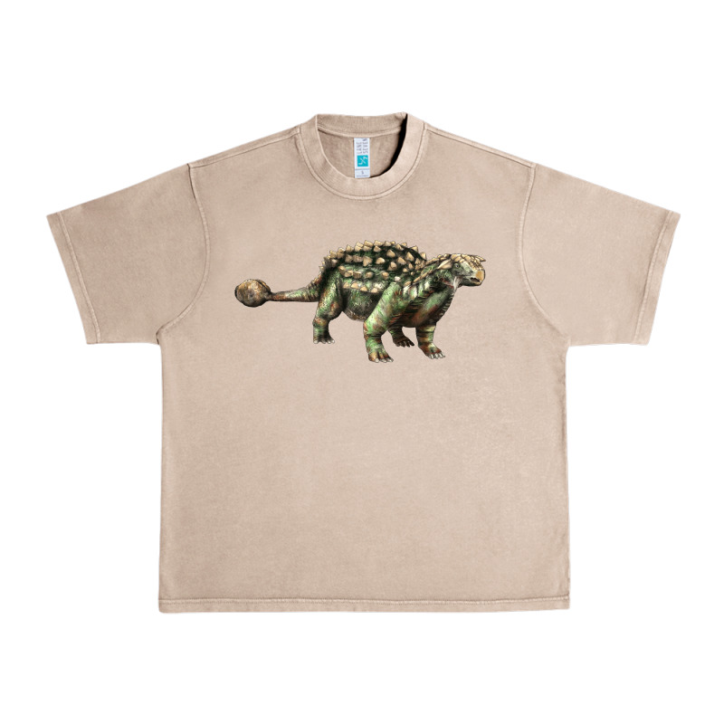 Ankylosaurus T-rex Urban Heavy Tee by LillyAllenDesigns | Teevron