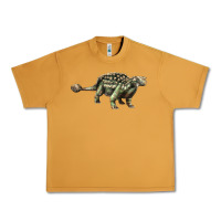 Peanut Butter Ankylosaurus T-Rex Urban Heavy Tee - LillyAllenDesigns