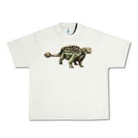 Pistachio Ankylosaurus T-Rex Urban Heavy Tee - LillyAllenDesigns