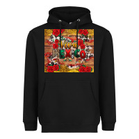 Black Viva Mexico Heavyweight Hoodie - texasbilliewilder