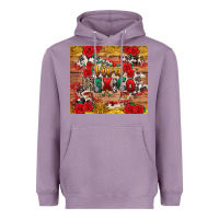 Lavender Viva Mexico Heavyweight Hoodie - texasbilliewilder